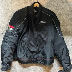 Harley Davidson lined motorcycle jacket. XXL